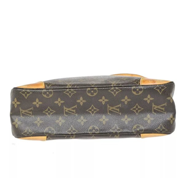 LOUIS VUITTON Boulogne 30 Shoulder Bag Monogram Leather Brown M51265 79YF136 - Picture 5 of 12